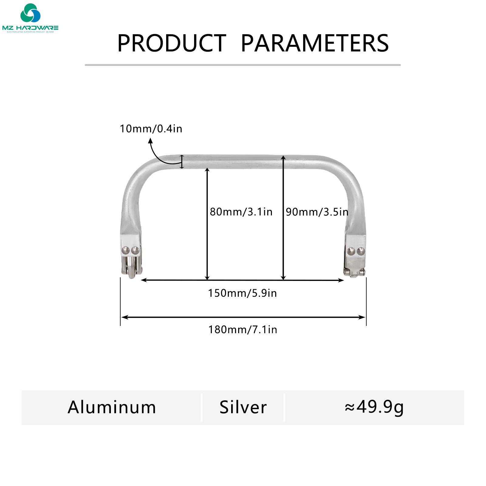 18cm Handle