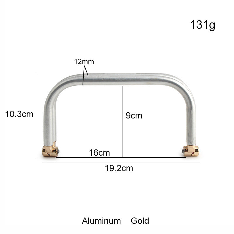MZhardware New Aluminium Tube Purse Frame