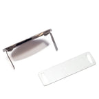 DIY Handmade Bag Hardware Alloy Decorative Clasp Metal Brand Name Logo Tag Buckle Handmade Bag Tag Labels