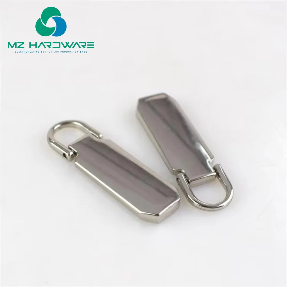 Custom Diy Sewing Accessories Metal Durable Handbag Zipper Puller Zipper Slider for Clothing Zipper