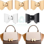 Bowknot Turn Lock Clasp Hardware Purse Twist Turn Locks Purse Bag Closure Clasp for DIY Purse Handbag Making Accessories