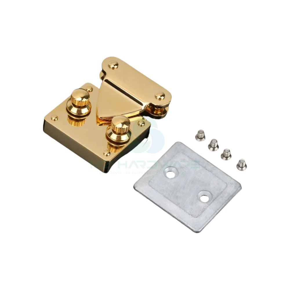 MZhardware Custom Metal Push Lock Hardware Fittings Factory Design Press Handbag Logo Color Custom Bag DIY Bag Accessories