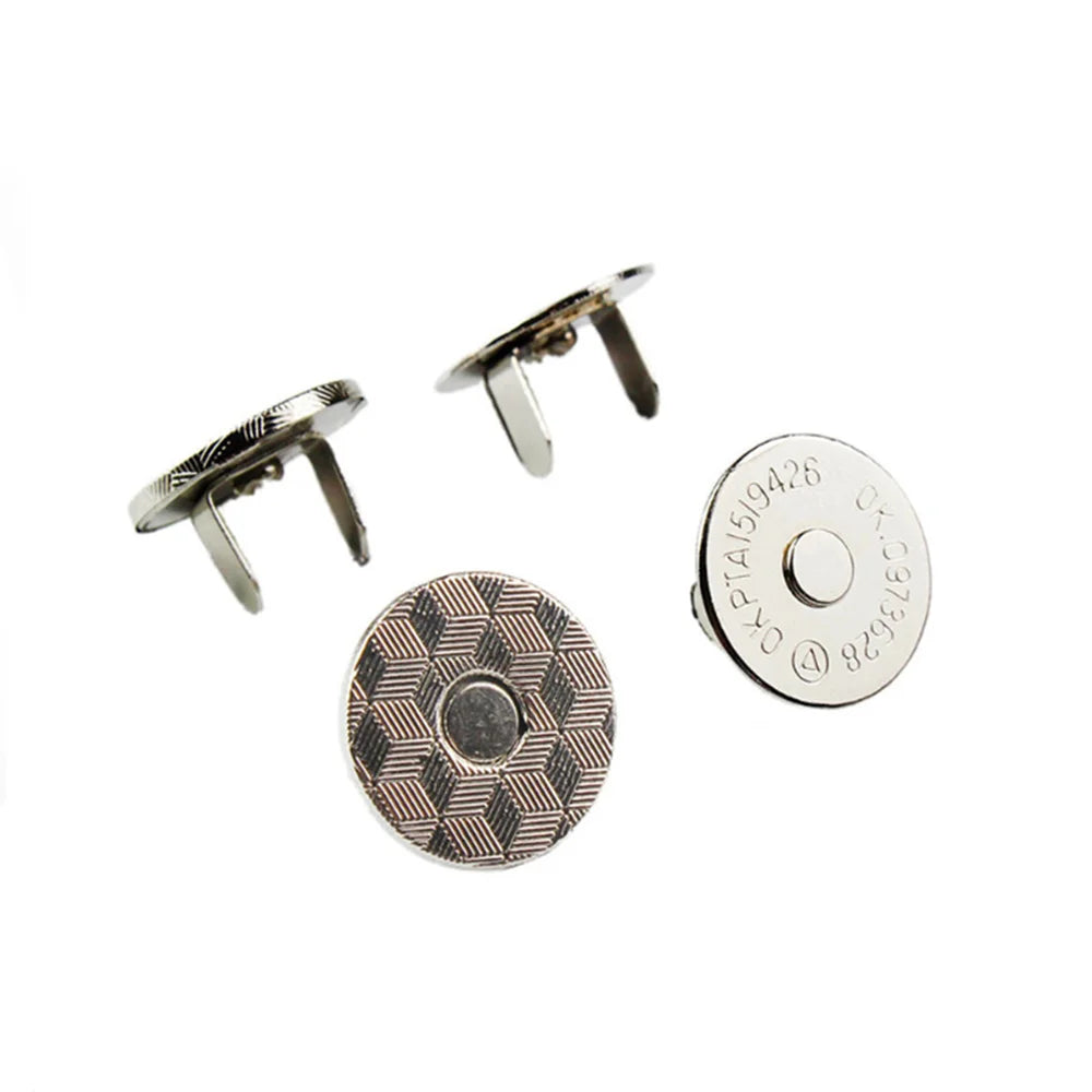 High Quality Brass Spring Press Popper Studs Magnetic Snap Buttons for Garment Accessories Buckles and Bag Fasteners