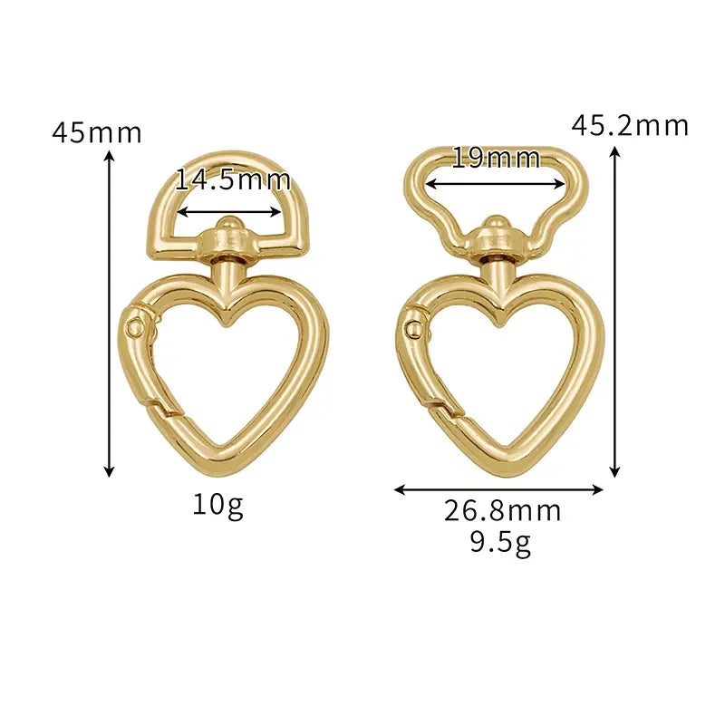 MZ Hardware New Design Poker Series Spring Buckle Ring Metal Bag Accessories Trigger Snap Clip for Handbag Making