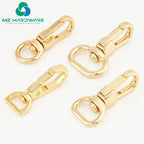 Customized Bag Accessories Swivel Trigger Lobster Clasps Gold Metal Solid Brass Swivel Snap Hook for Luggage