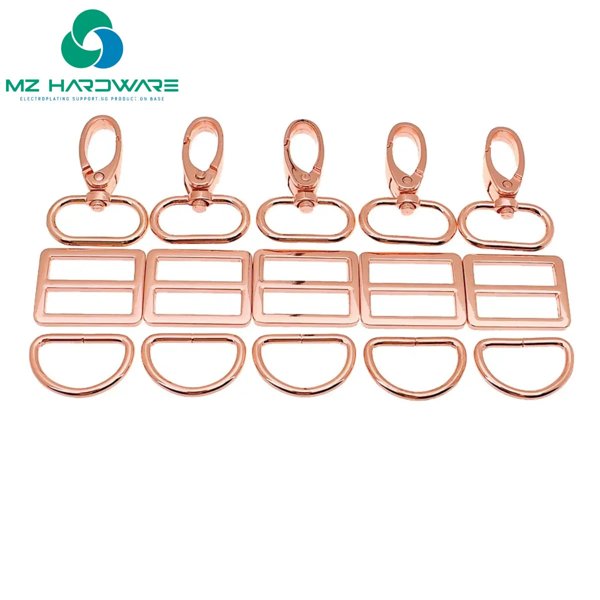 Adjustable Metal Buckle for Bag Backpack Cheap Price Rainbow Colors Webbing Strap with Slider and Clip Durable Belt Fastener