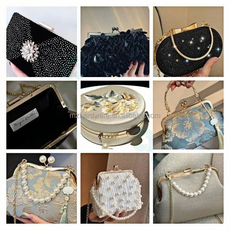 MZhardware DIY Metal Purse Bag Frame