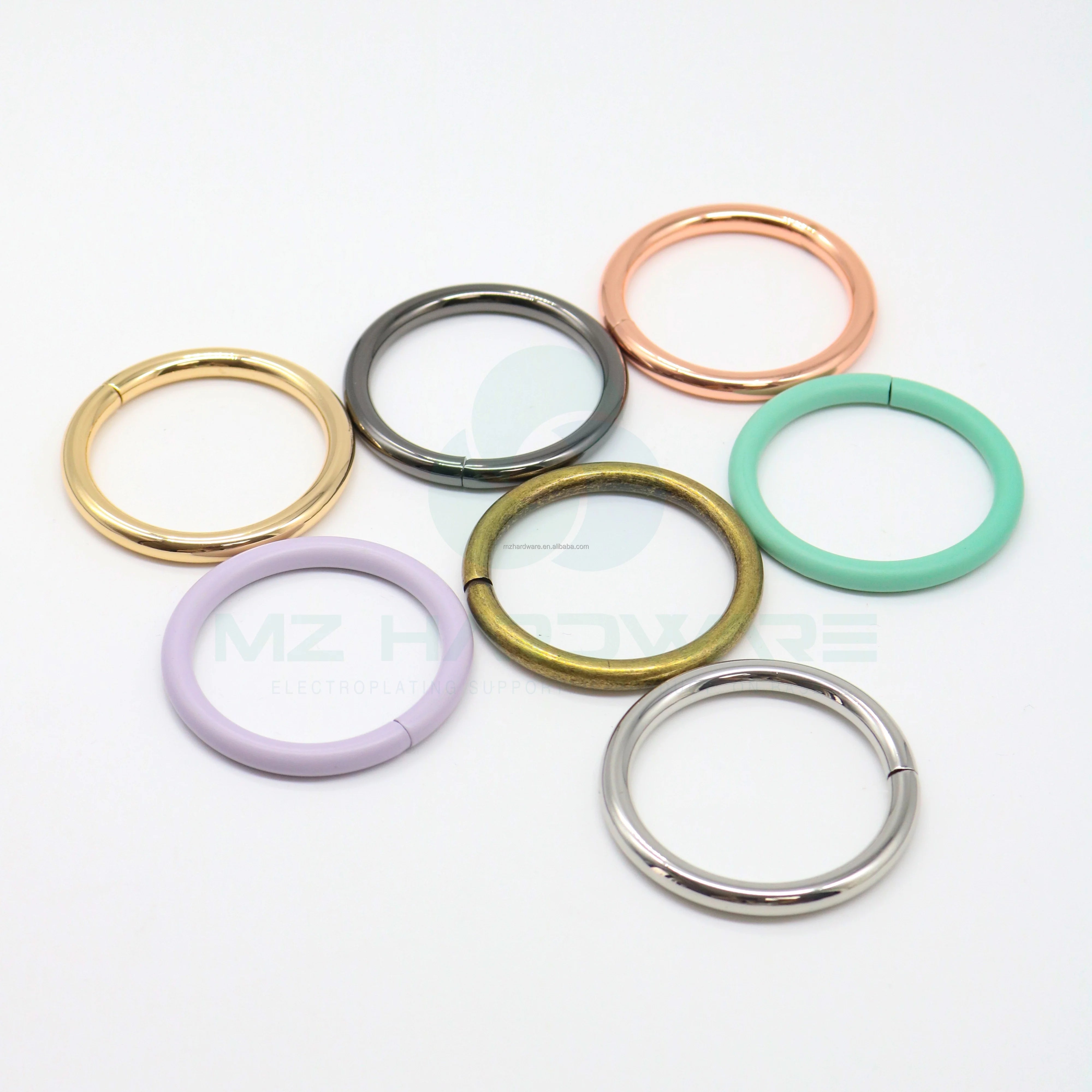 MZhardware Custom Size/Color Zinc Alloy O-Ring Professional Portable O-Ring for Large Pet Strong Round O-Ring