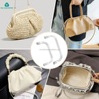 MZhardware Aluminum Tube Frame Bags Purse Frames for DIY Purse Making Supplies Sewing Bag Crafts Spot Goods Diy Bag Accessories