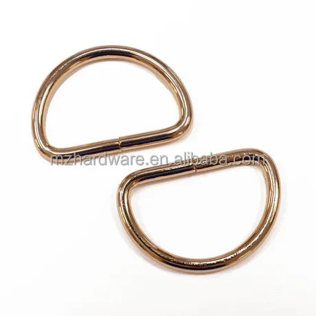 D Ring Buckle Iron Metal Accessories for Bag MakingSustainable and Fashionable Hardware 20 Pieces Per Pack