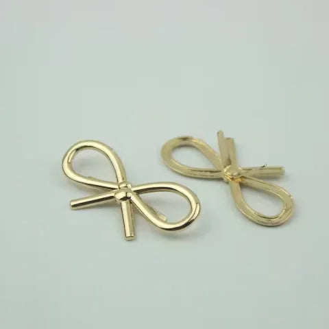 Hot Selling Bow-knot Buckle Shoes Jewelry Bag Accessories Luggage Hardware Accessories Rivet