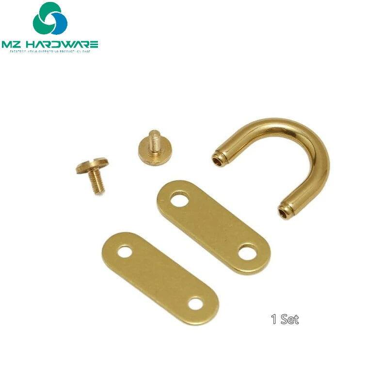 Good Quality Arch Bridge Buckle Handbag Chain Connector D Ring Screw Back Bag Hardware, Purse Belt Strap Loop Luggage Accessory