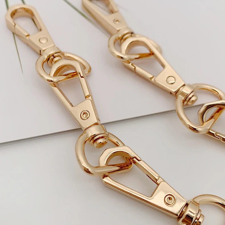 Factory Supply Bag Accessories Metal Swivel Snap Hook Custom Hardware Dog Hook for Pet Leash Handbag Strap Lanyard Safety Buckle