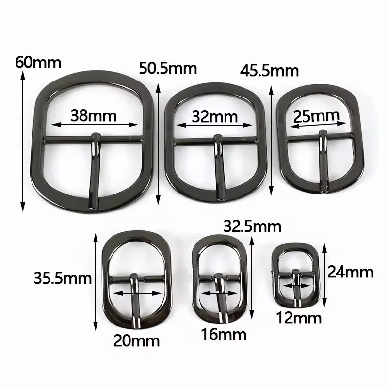 Cheap and High Quality Custom Brass Belt Buckles Single Pin Buckle for Women Hoof Buckle