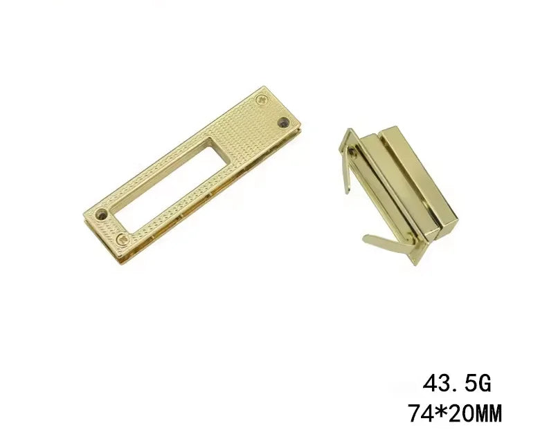 High Quality Handbag Hardware Custom Handbag Hardware Accessories for Handbags Diy Bags Strap Clasp Square Eyelet Buckle