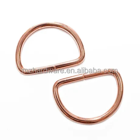 D Ring Buckle Iron Metal Accessories for Bag MakingSustainable and Fashionable Hardware 20 Pieces Per Pack