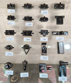 Customised  Metal Clasp Turn Twist Lock for DIY Craft Fashion Shoulder Bag Purse Handbag Hardware