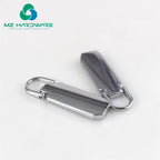 Custom Diy Sewing Accessories Metal Durable Handbag Zipper Puller Zipper Slider for Clothing Zipper