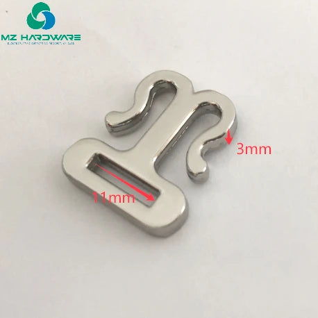 MZ High Quality Metal Horn Fixing Hook for Outdoor Tent Wind Rope Fixing Accessories Horn Buckle Pull Climbing Adjustable