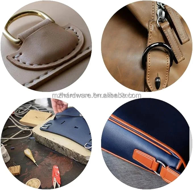 D Ring Buckles Hardware Bag Accessories Top Sale Handbags Hardware Iron High Corrosion Resistance Metal D Ring Buckles