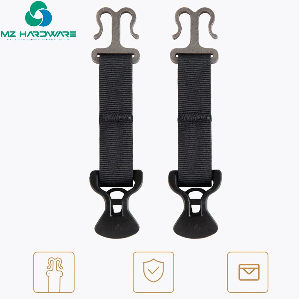 MZ High Quality Metal Horn Fixing Hook for Outdoor Tent Wind Rope Fixing Accessories Horn Buckle Pull Climbing Adjustable