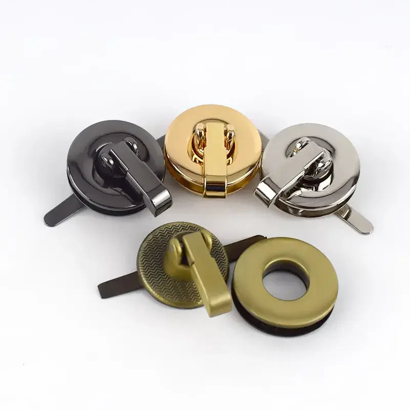 MZ Handbag Hardware Accessories Rectangle Handbag Turn Lock Push Lock Twist Lock Hardware for Handbags