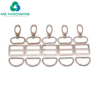 Adjustable Metal Buckle for Bag Backpack Cheap Price Rainbow Colors Webbing Strap with Slider and Clip Durable Belt Fastener