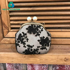 MZhardware Metal Purse Frames Bag Kiss Clasp Lock Clasp Pearl Purse Tow Ball DIY Bag Accessories for Making Clutch