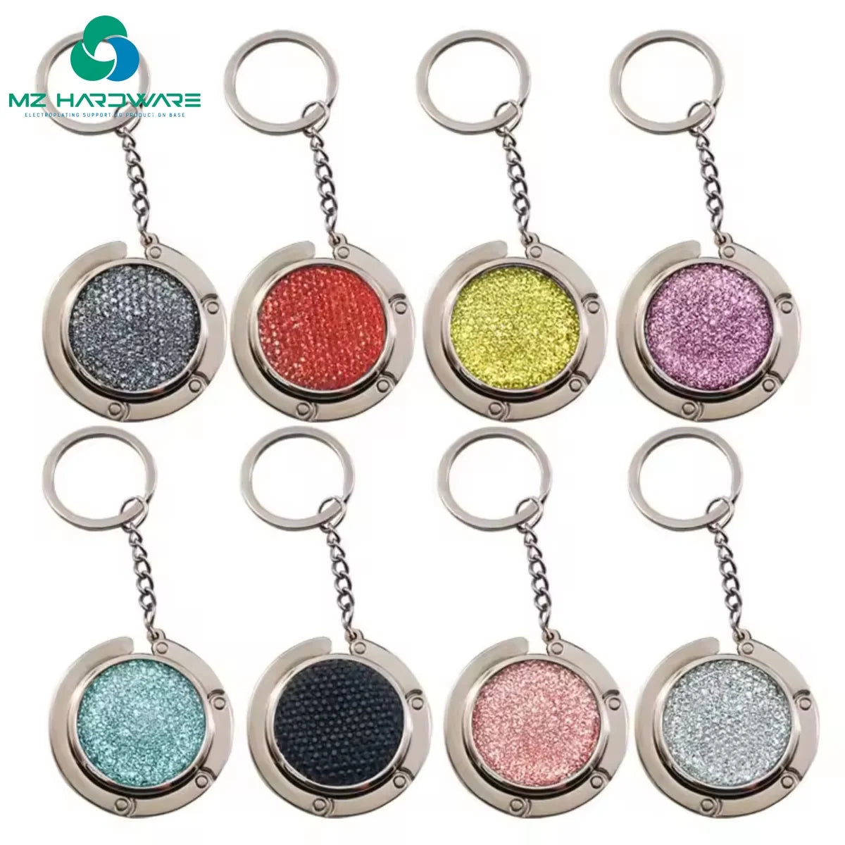 Gift Promotion Table Purse Hanger Folding Purse Hook Customized Logo Bag Hanger Table Hook for Table for Student, Office