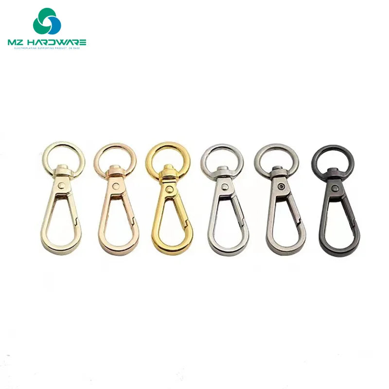Chain Buckle Handbag Metal Hooks Keychain Dog Webbing Connection Luggage Bags Hardware Accessories Buckle with Tail Hook