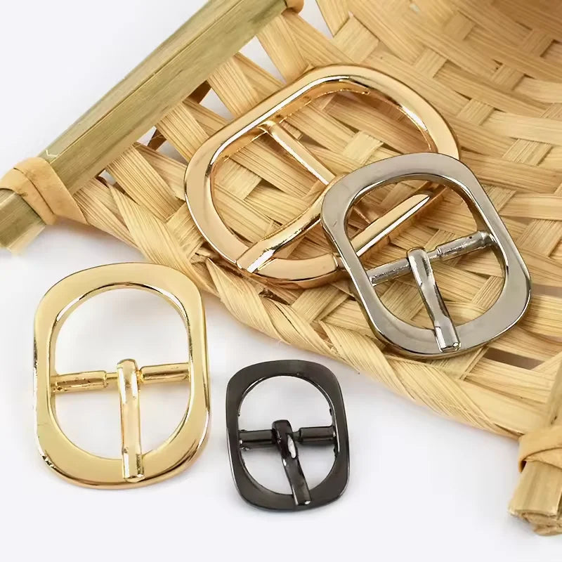 Cheap and High Quality Custom Brass Belt Buckles Single Pin Buckle for Women Hoof Buckle
