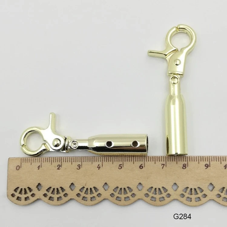 MZHardware Widely Used Metal Tassel Cap Snap Hooks for Handbag Rope Cord Tassel