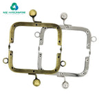 MZhardware Hot Sale DIY Craft Metal Hardware Accessories Vintage Pattern Purse Frame Kiss Clasp Lock Bag Bag Luggage Making