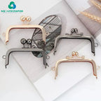 10.5cm Vintage Purse Clasp Frame Bag Kiss Clasp Lock Metal Purse Frame for DIY Craft Purse Bag Making Handle Bag Accessories