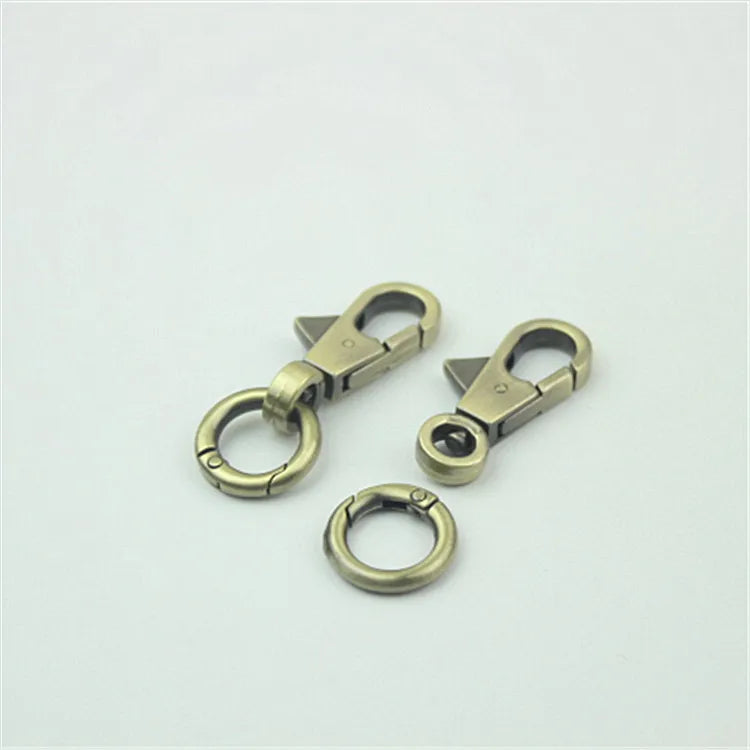 Dog Collar Buckles Swivel Hooks Hardware Lobster Clasps Keychain Bag Chain Snap Hook