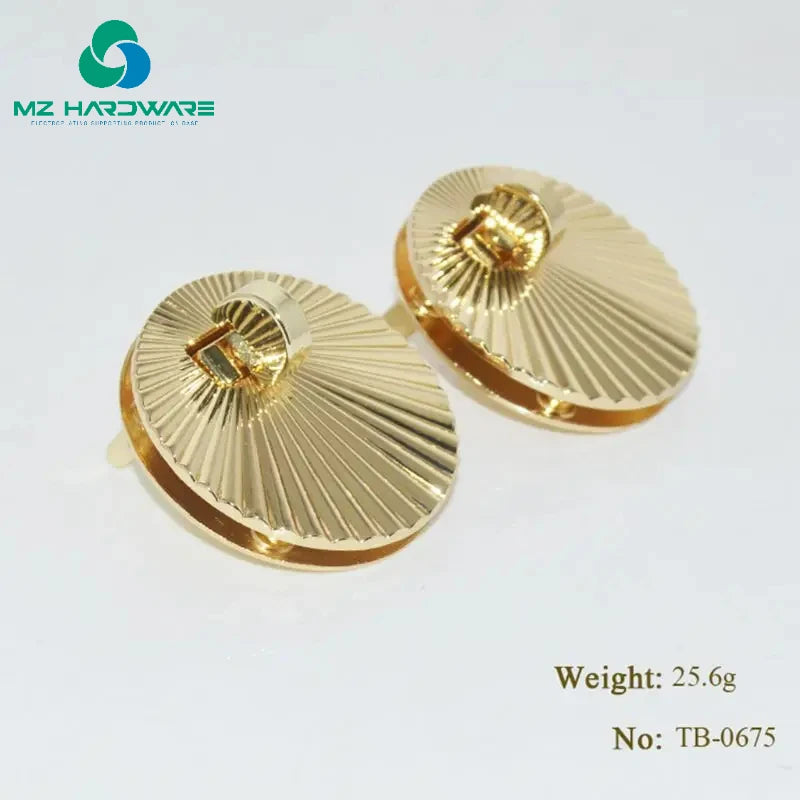 MZhardware High-end Women's Bag Die-cast Alloy Locks Decorative Shell Locks in Stock for DIY Craft Replacement Purse Accessories