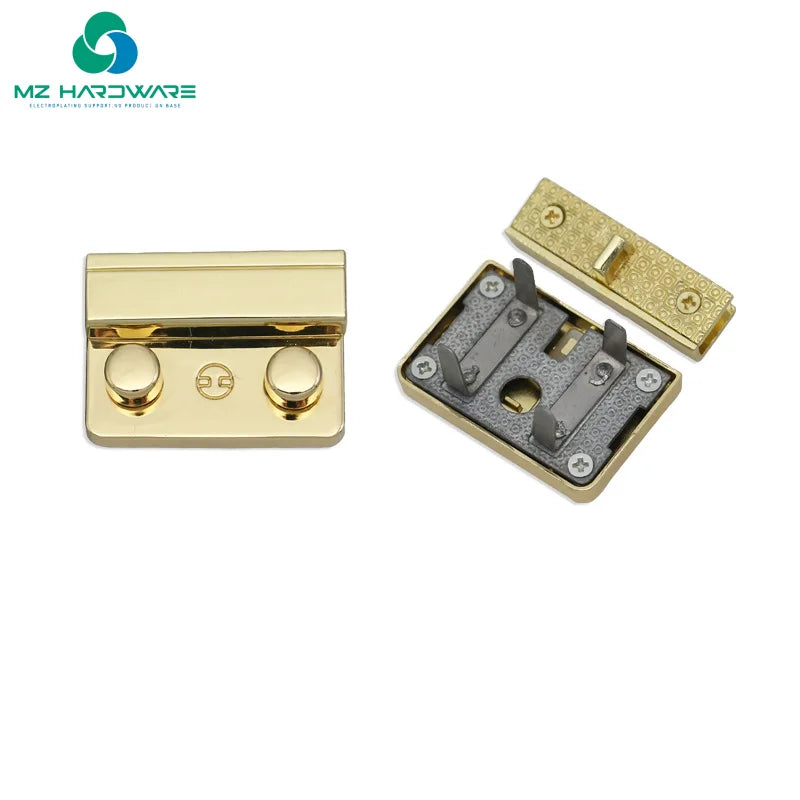 DIY Cerraduras Para Monederos Cierres Para Bolsos Metal Broches Con Cierre Giratorio Cierre Con Hebilla Para Maletas Carteras