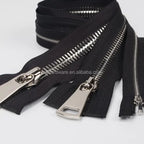 Eco-friendly  Metal Zipper Head Zipper Pull #3/5/8 Custom Color Metal for Bag  Clothing Coat Bag Sewing Multi-color Close-End