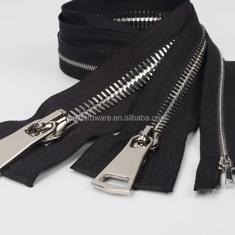 Eco-friendly  Metal Zipper Head Zipper Pull #3/5/8 Custom Color Metal for Bag  Clothing Coat Bag Sewing Multi-color Close-End