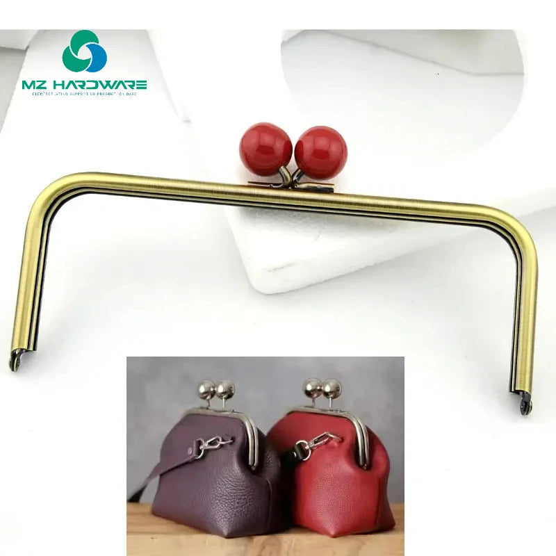 Customized Handbags 22cm Metal Arch Frame Buckle Crafts Wallet Locks Other Bag Parts & Accessories