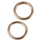 Bag Hardware Accessories O Ring Spring Clasp Open Ring Bag Buckle Metal Key Chain Spring Snap Hooks
