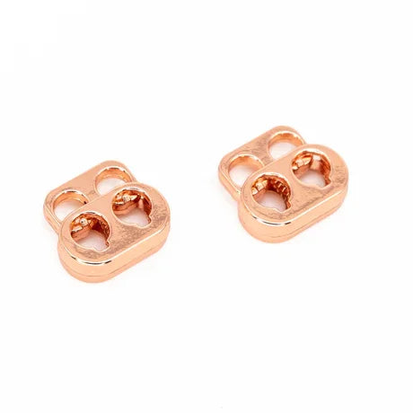 OEM Customized Portable Metal Rope Lock Drawstring Toggle Lock Stopper for Cord Snap Buckles Stop Cord Diameter Locks