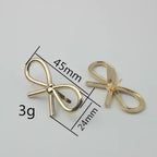 Hot Selling Bow-knot Buckle Shoes Jewelry Bag Accessories Luggage Hardware Accessories Rivet