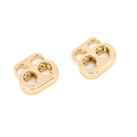 OEM Customized Portable Metal Rope Lock Drawstring Toggle Lock Stopper for Cord Snap Buckles Stop Cord Diameter Locks