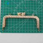 MZhardware 8.5/10.5/12.5 CM Cat Head Round and Square Metal Purse Frame Handle for Clutch Bag Accessories Kiss Clasp Lock