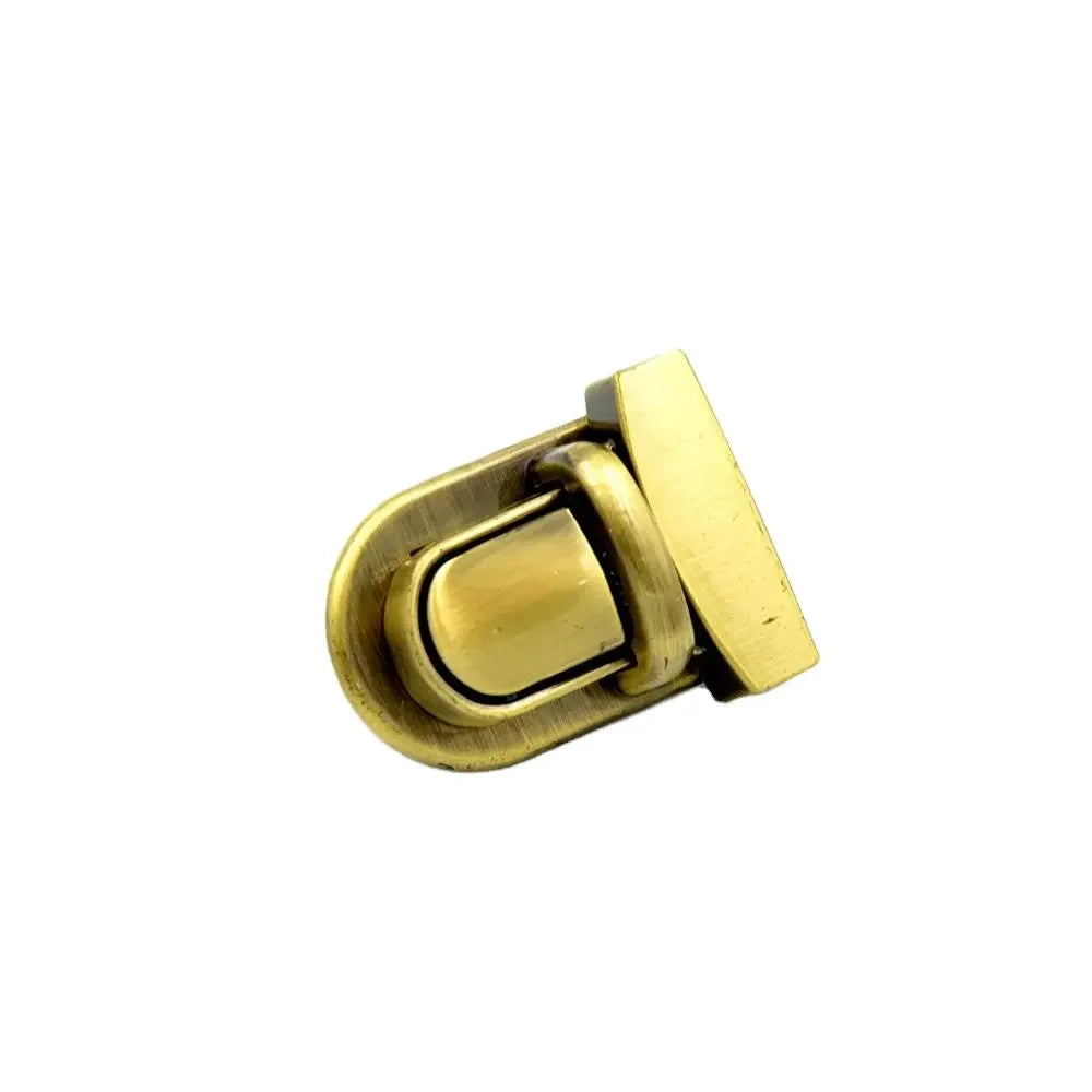 MZ Handbag Decoration Accessories Lock Metal Press Lock Push Button Bag Hardware Lock  for Bag Handbags