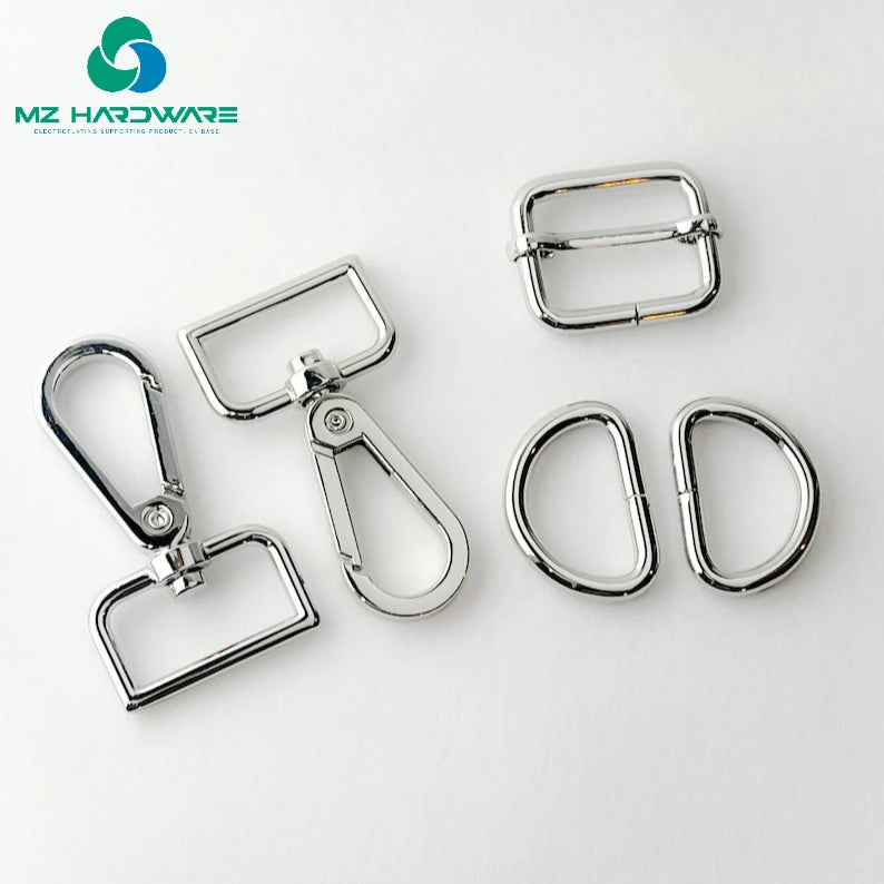MZ 25mm High Quality Adjustable Bag Strap Hardware Kit for Other Bag Metal Parts & Accessories and DIY Hardware Bag