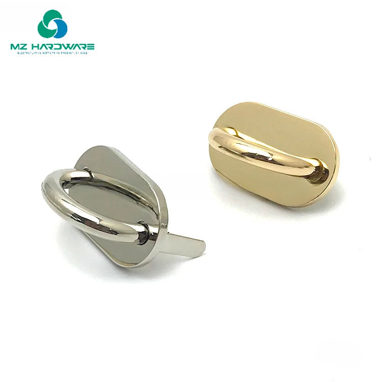MZhardware Metal Alloy D Ring Buckles Sewing Accessories for Handbags Purses Zinc Alloy Arch Bridge Bag Clasp Side Clip Hook