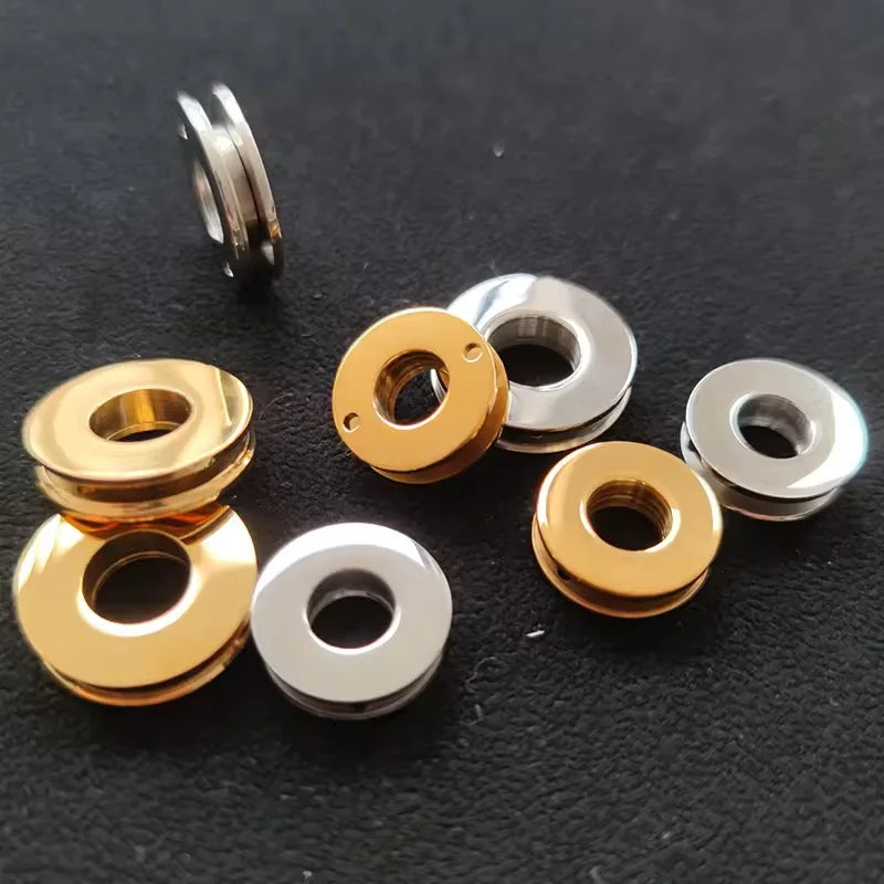 Good Quality Brass Round Grommet Garment Eyelets Stainless Steel Air Eyelets Hardware Accessories for High-End Handbags