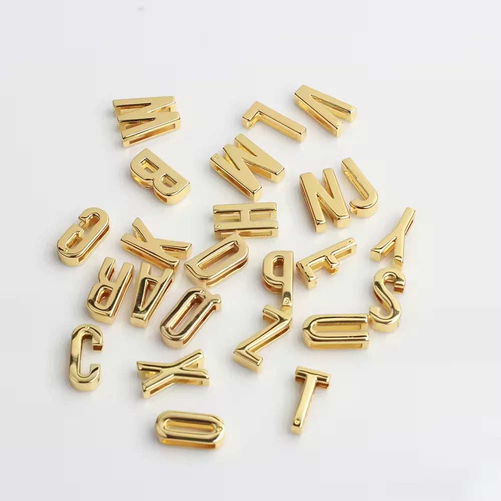Factory Direct Sale Custom Small Metal Letter Metal Buckle Dog Accessories Dog Collar Buckle Zinc Alloy Buckle